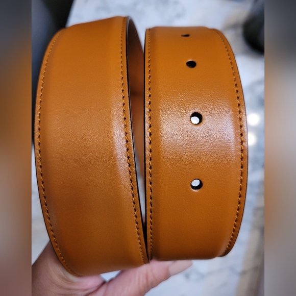 Gucci Ciny Lux belt Blondie cognac sz 85 **Read Details ** - Picture 7 of 13